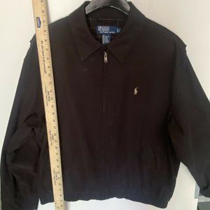 NEW Polo Ralph Lauren Jacket (Coat)!   Black Preowned Large